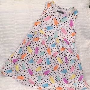Toddler Girl's Popsicle Dress - 2T and 5 Bows.